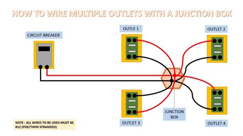 electric circuit 2 circuits in one box|multiple circuits in one junction box.